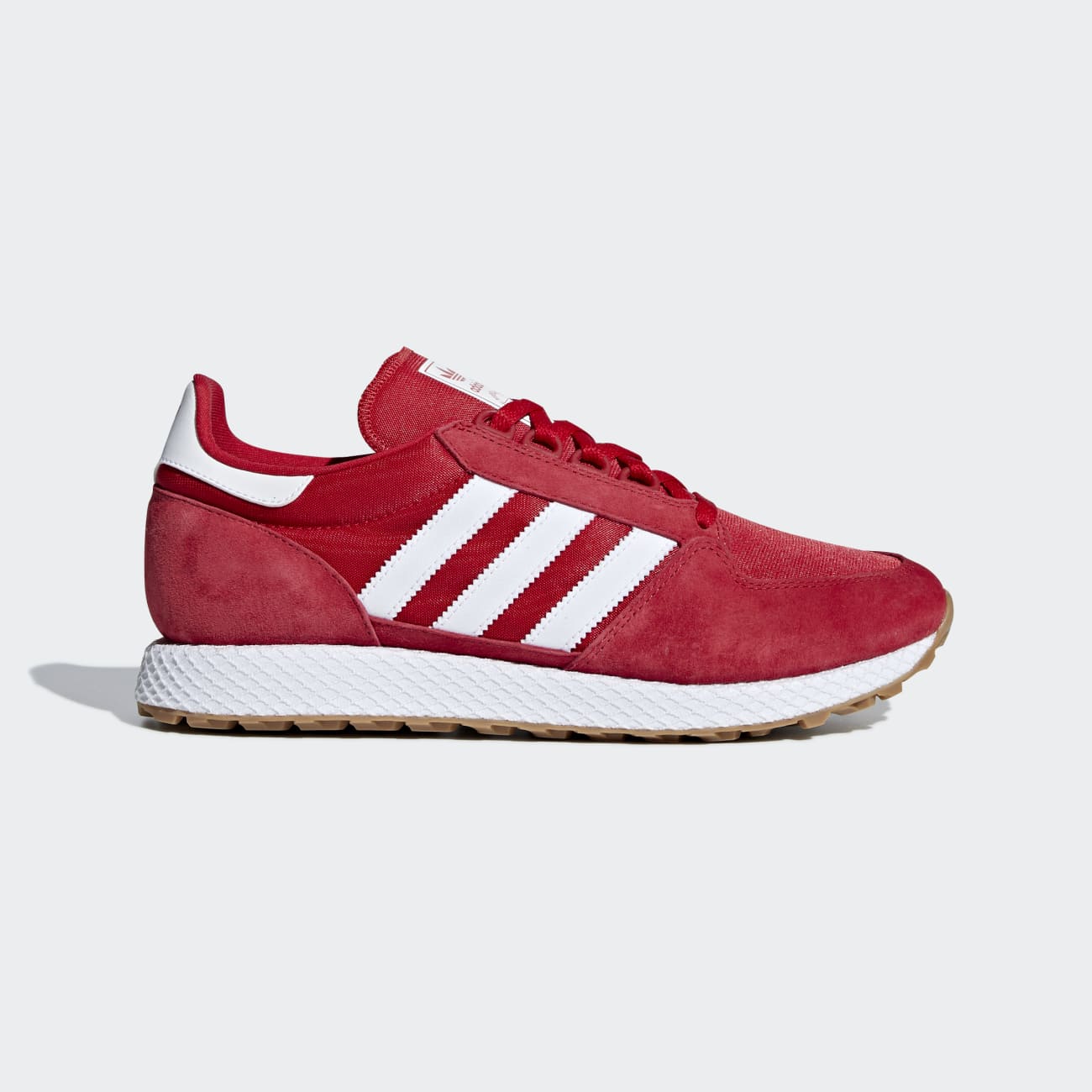 Adidas Forest Grove Férfi Utcai Cipő - Piros [D35556]